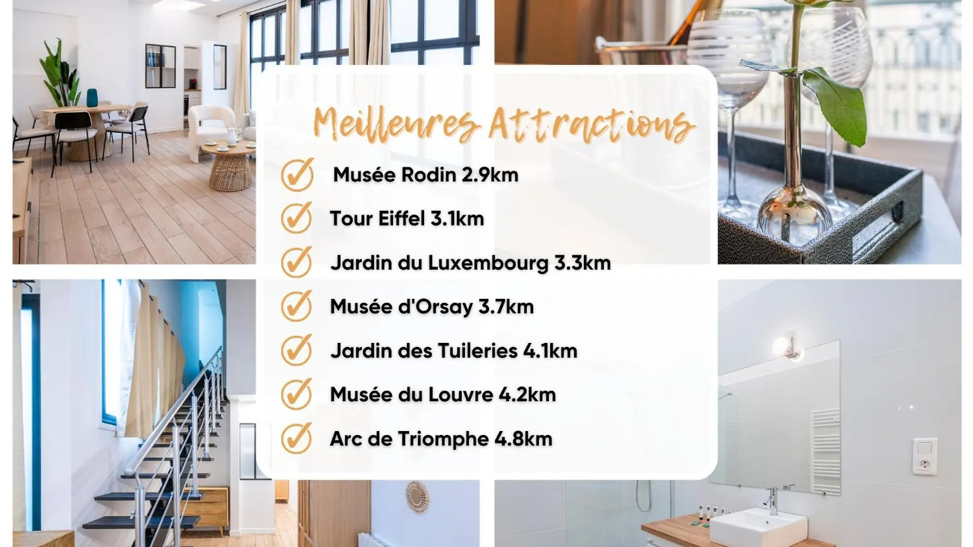 Le Brando Loft - 10 Pers - 3 Chambres - 2 Salles De Bain Paris