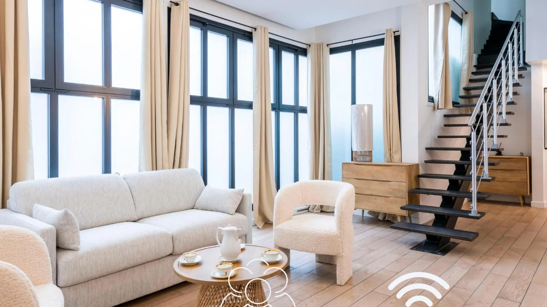 Appartement Le Brando Loft - 10 Pers - 3 Chambres - 2 Salles De Bain Paris