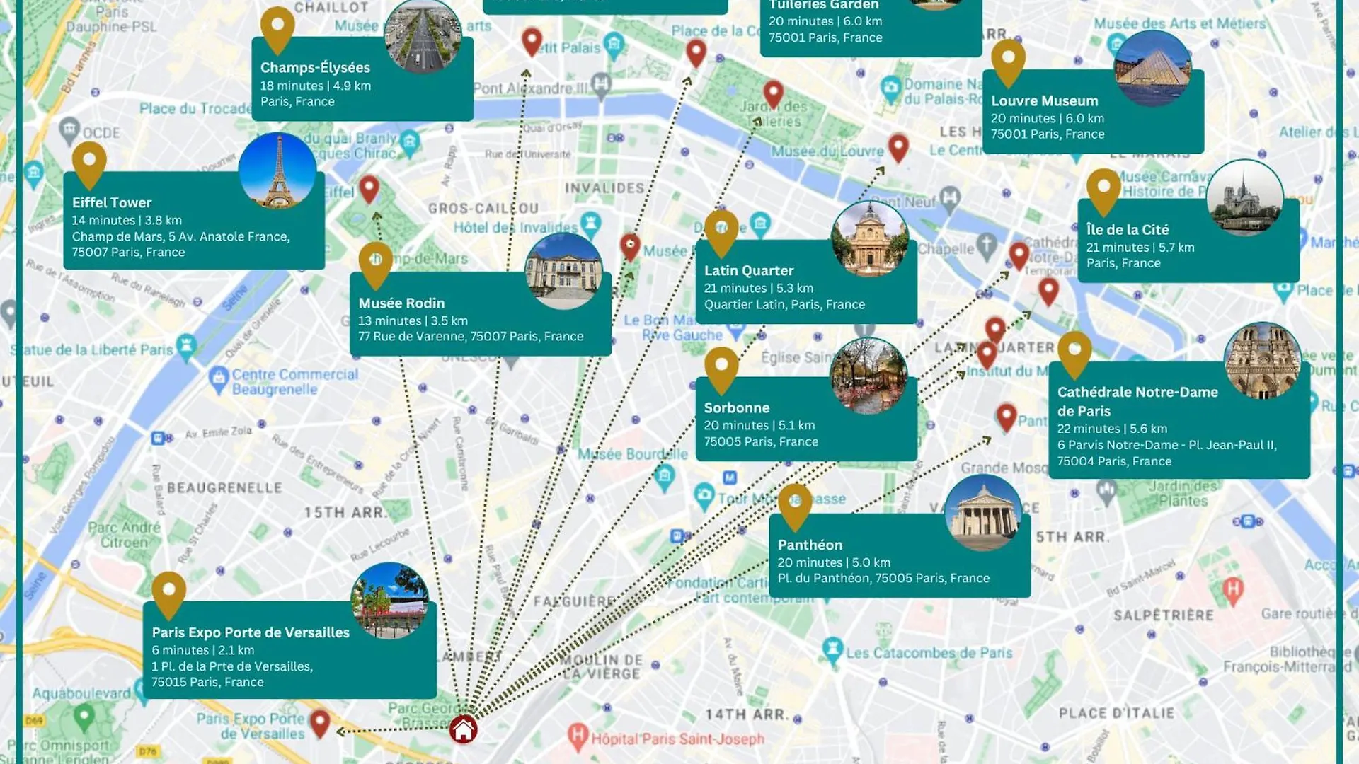 Le Brando Loft - 10 Pers - 3 Chambres - 2 Salles De Bain Parigi Appartamento